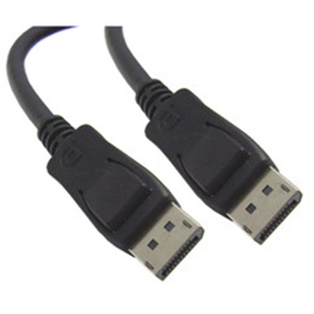 CABLE WHOLESALE Cable Wholesale DisplayPort 1.2 Video Cable; DisplayPort Male; 3 foot 10H1-60103